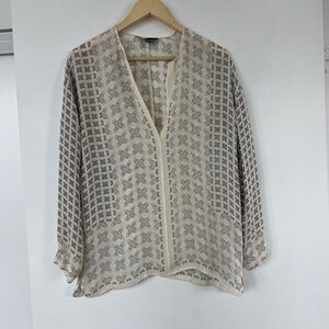 Vince Silk Blouse
